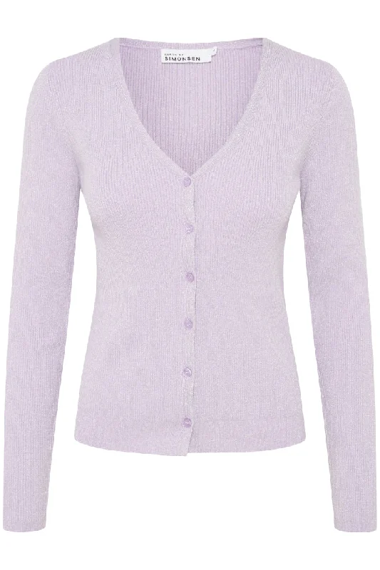 Opeya Cardigan - Pastel Lilac