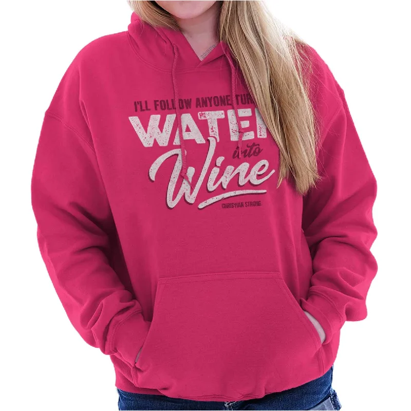 Water Into Wine Hoodie