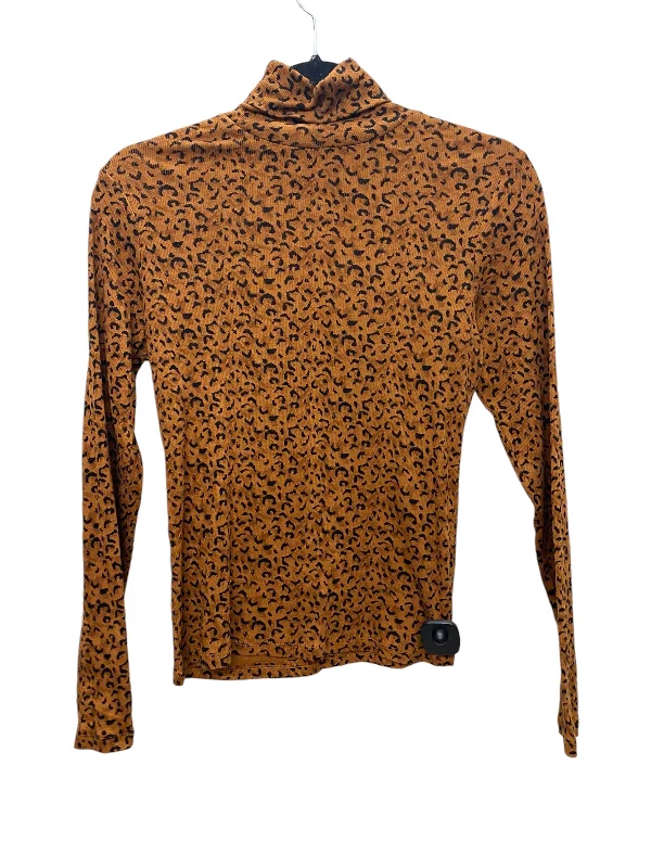 Top Long Sleeve By Levis In Animal Print, Size: S