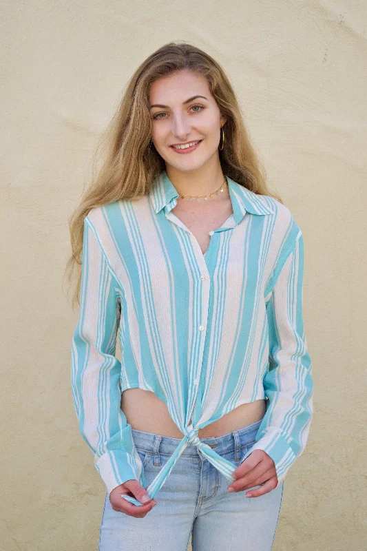 Oliv Beach Blue Blouse