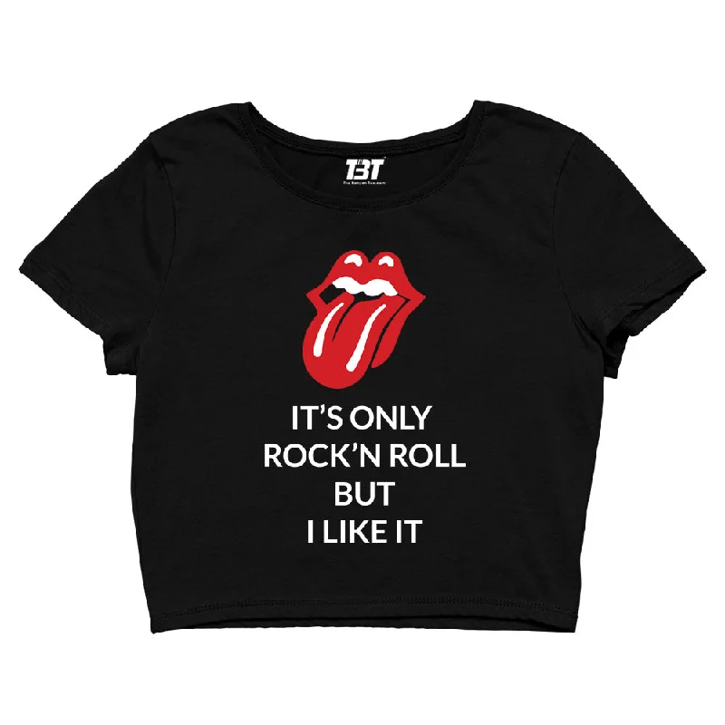 The Rolling Stones Crop Top - Rock 'N Roll