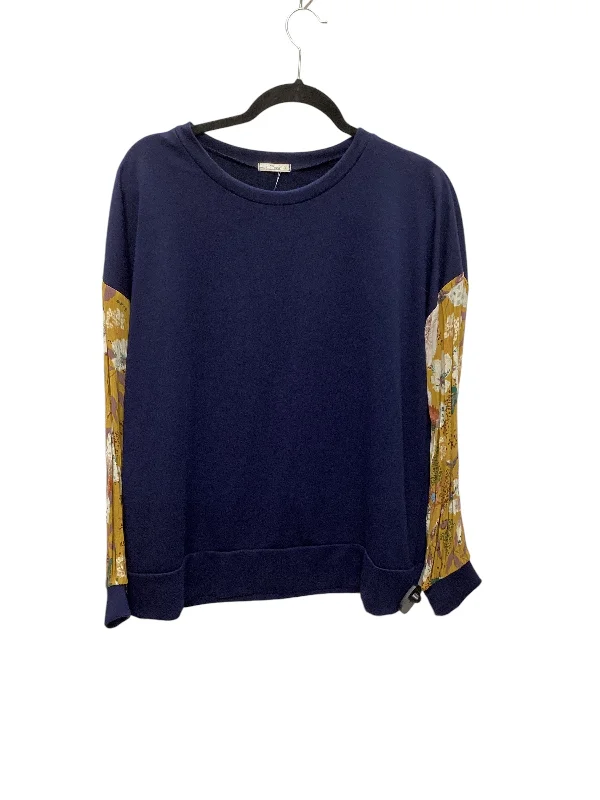 Top Long Sleeve By Clothes Mentor In Blue, Size: S