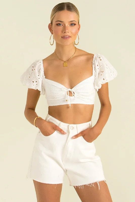 Dree Top / White