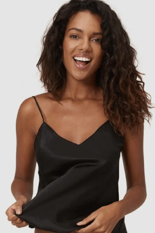 Dream Silk Camisole Black