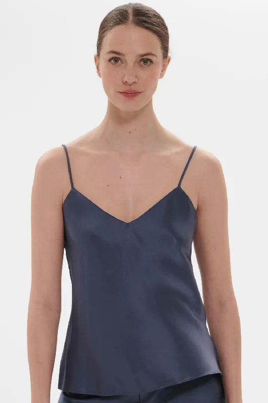 Dream Silk Camisole Cinder Blue