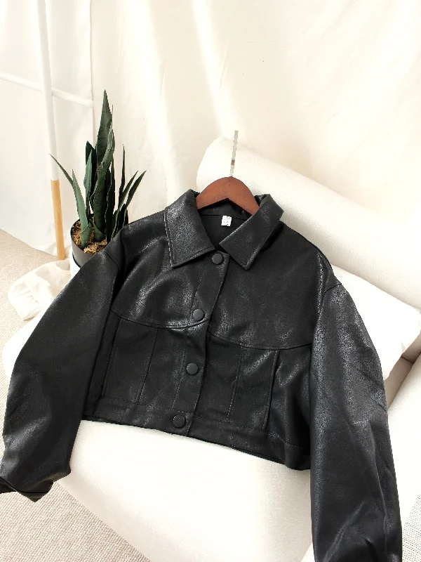 PU LEATHER JACKET