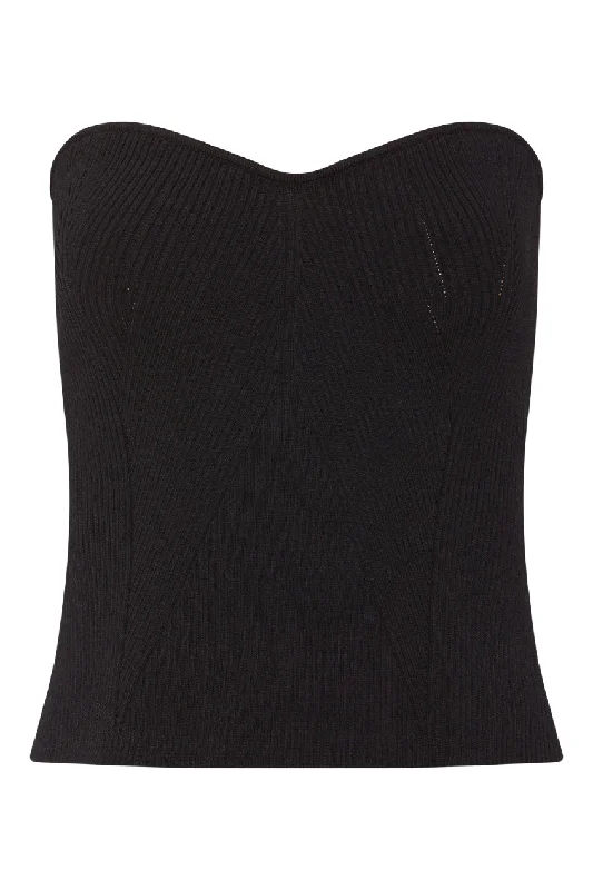 Valerina Knit Top - Black