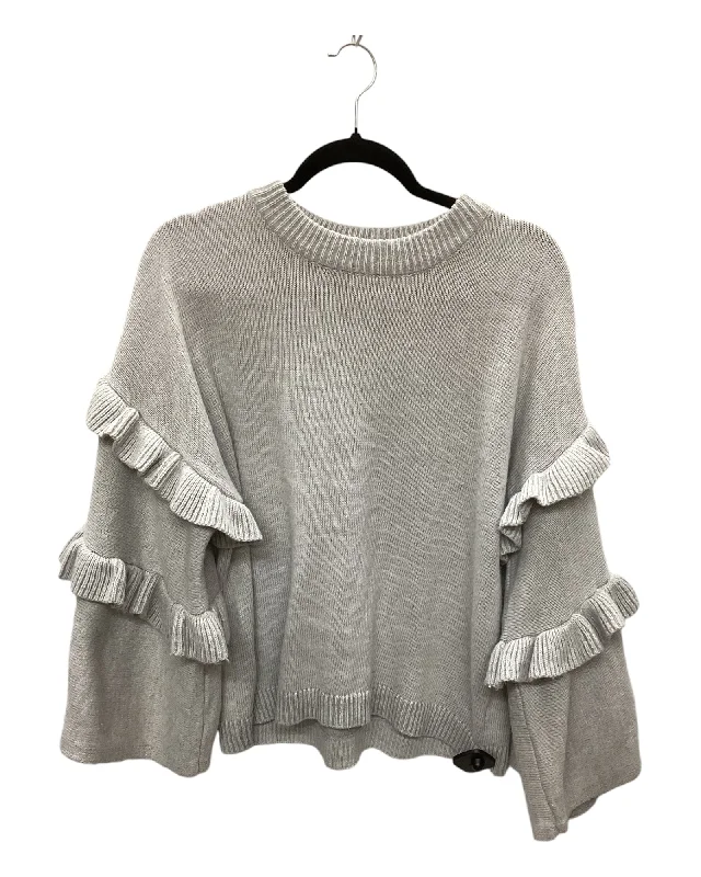 Sweater By Mudpie In Grey, Size: M