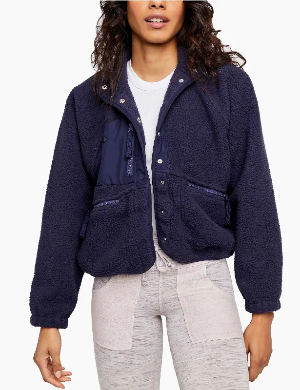 Hit The Slopes Fleece Jacket - Deepest Navy