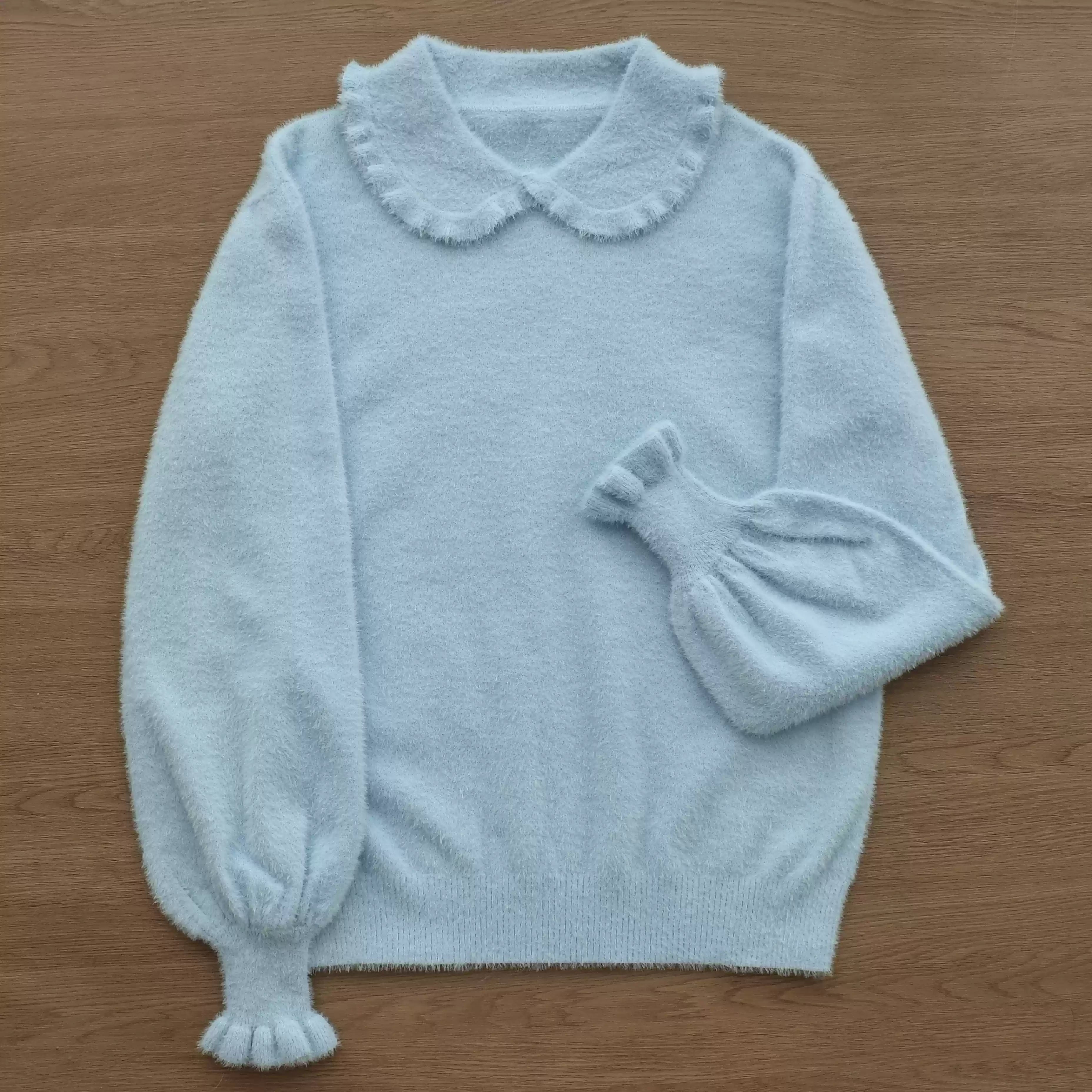 Blue (Peter Pan Collar)