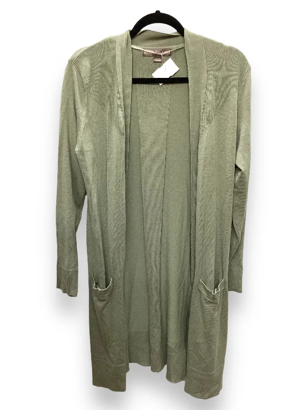 Cardigan By Clothes Mentor In Green, Size: S