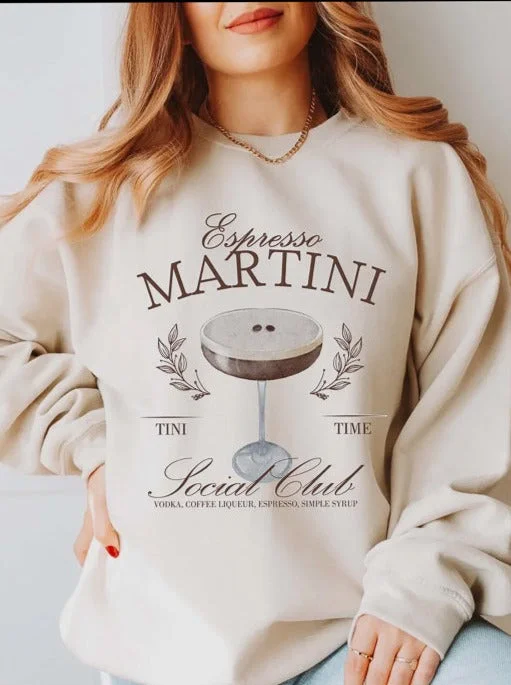 Espresso Martini Social Club Crewneck