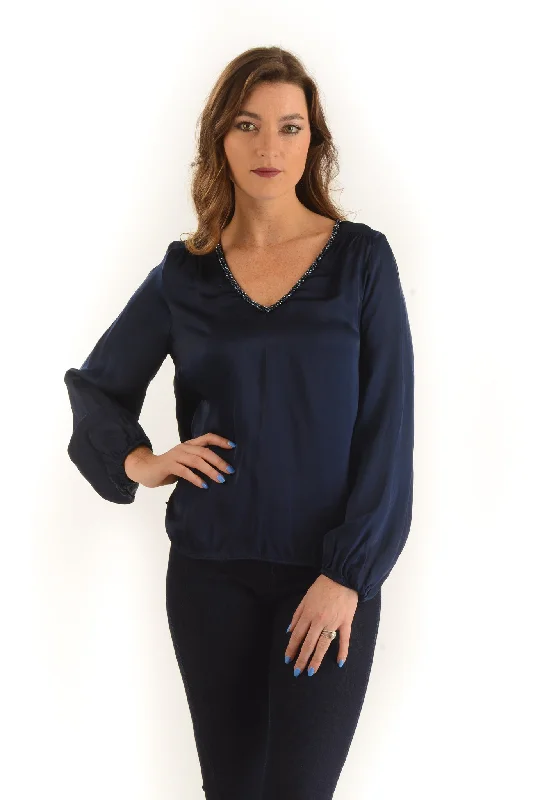 Bridget Top / Sapphire