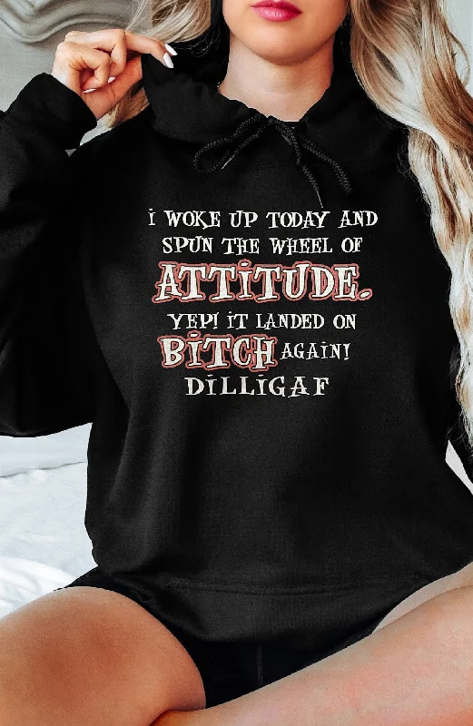 Wheel of Attitude Pullover Hoodie