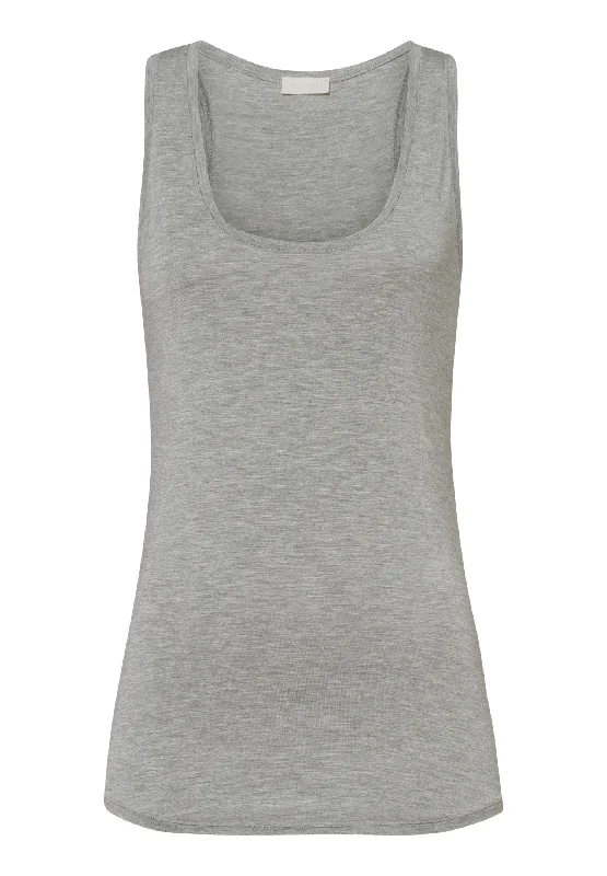 Yoga Racer Back Tank Top | Grit Melange 77995-1148