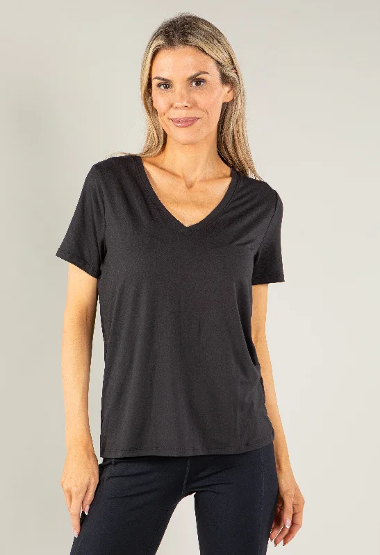 GO DRI SERENE V-Neck Tee