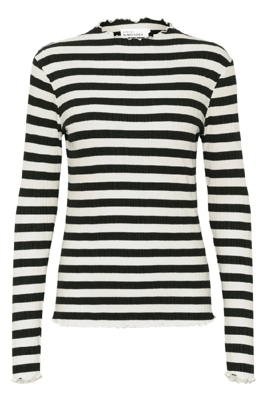 Candace LS Tee - Stripe