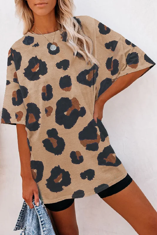 Leopard Graphic Tee