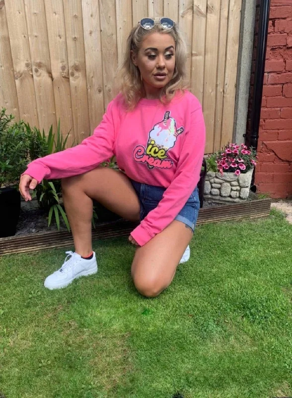 Pink Ice Cream Sweatshirt