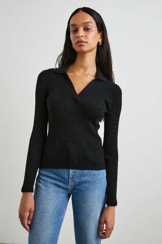 Bonus Savings KENNEDY SWEATER - BLACK