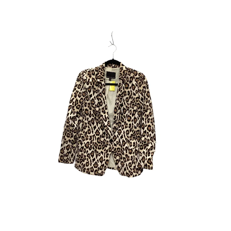 Blazer By Banana Republic In Animal Print, Size: 2