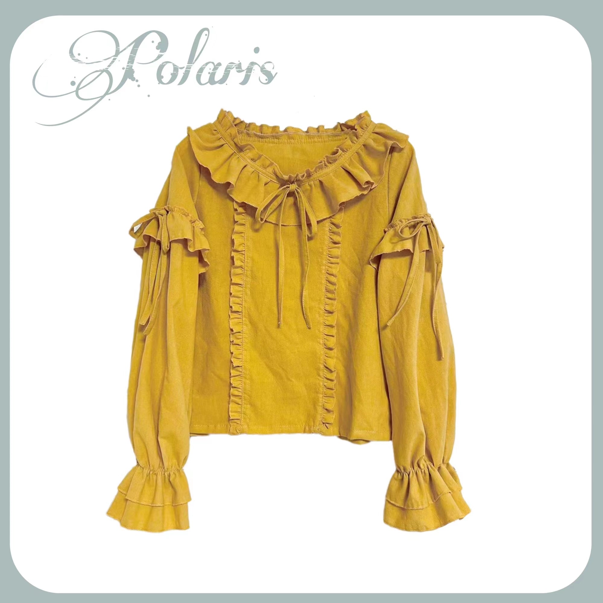 ginger yellow blouse only