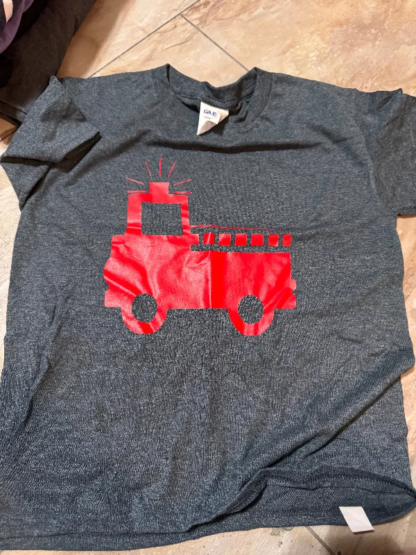 Fire Truck Tshirt - Youth XS