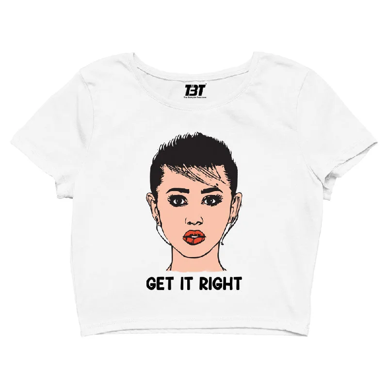 Miley Cyrus Crop Top - Get It Right