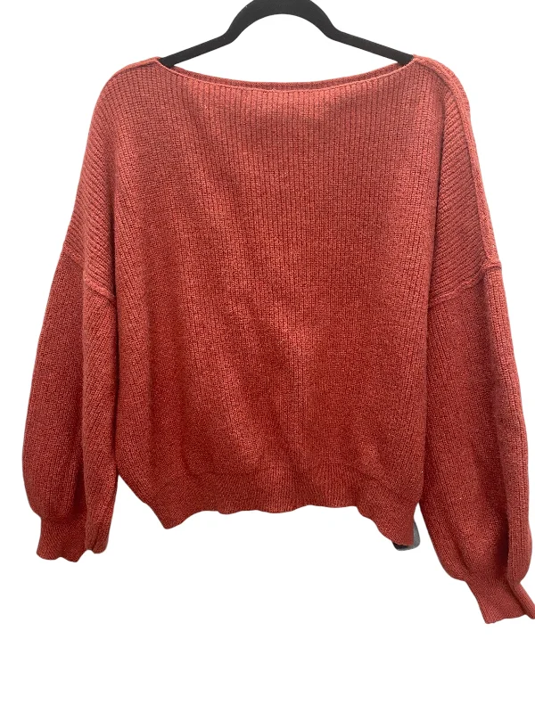 Sweater By Clothes Mentor In Red, Size: M