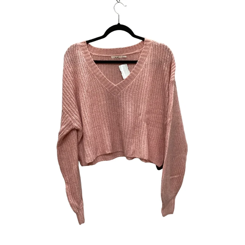 Sweater By Mi Ami In Pink, Size: M