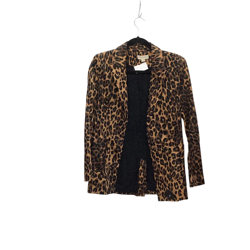 Blazer By Honey Punch In Animal Print, Size: S