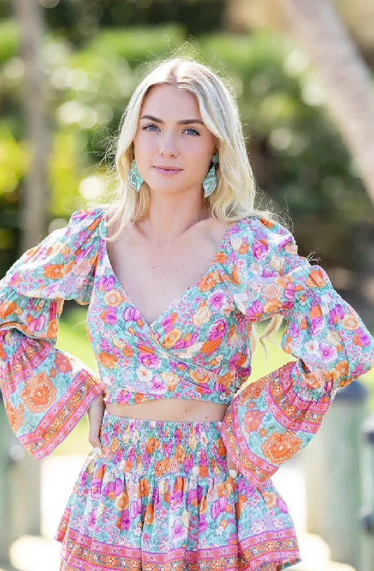 Emily Set Top / Julep Floral