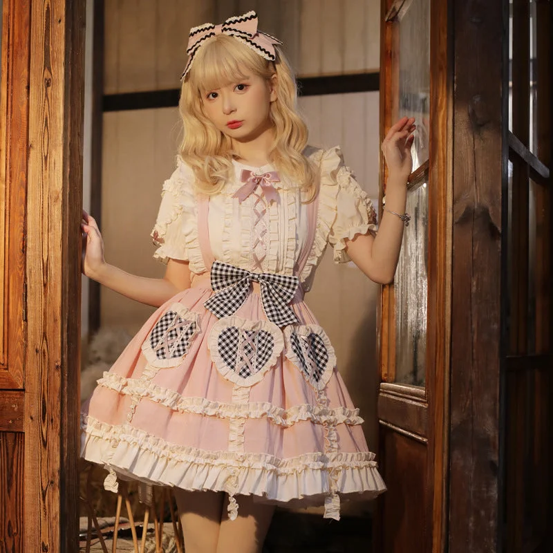 Eieyomi~Kawaii Lolita Summer SK and Blouse