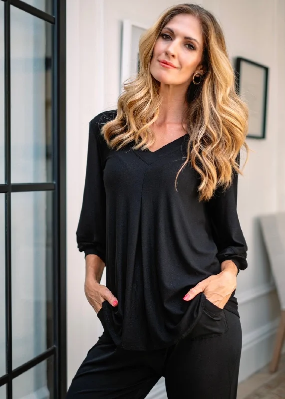 Amron Top In Black