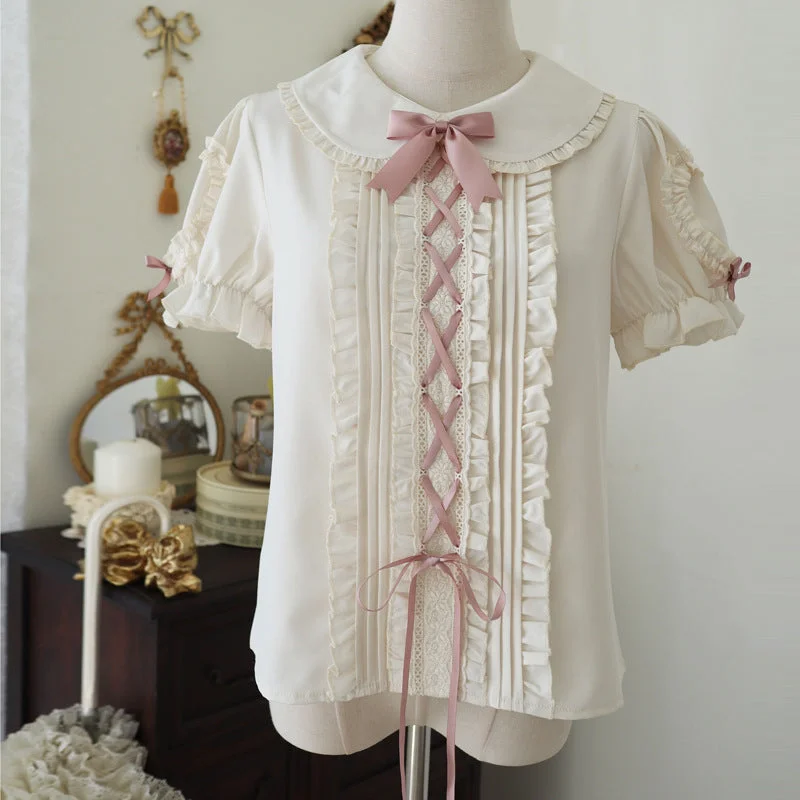 short sleeve blouse only