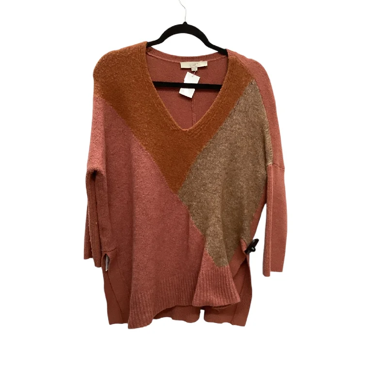 Sweater By Loft In Multi-colored, Size: M