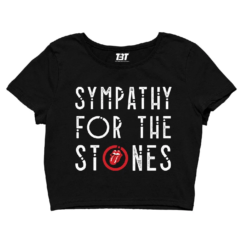 The Rolling Stones Crop Top - Sympathy For The Stones