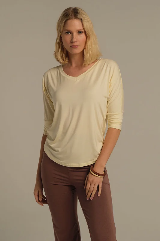 Dolman Sleeve Top - Vanilla