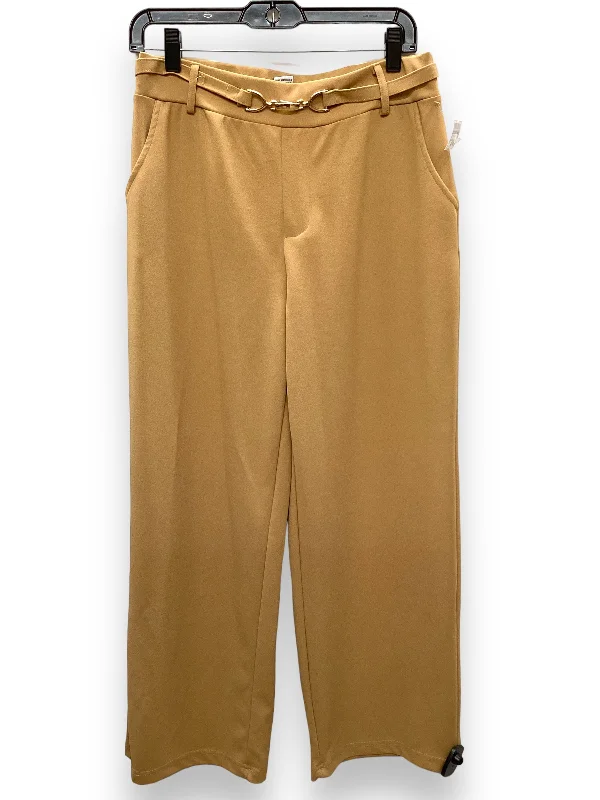 Pants Dress By Clothes Mentor In Tan, Size: L