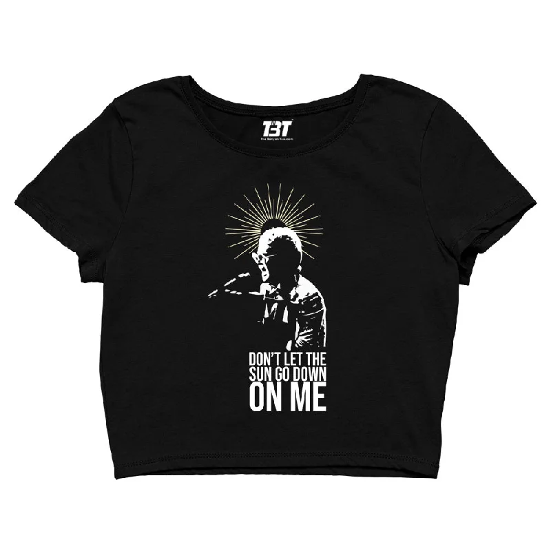 Elton John Crop Top - Don't Let The Sun Go Down On Me