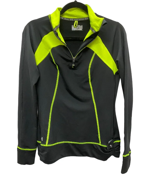 Athletic Jacket By Under Armour In Black, Size: S