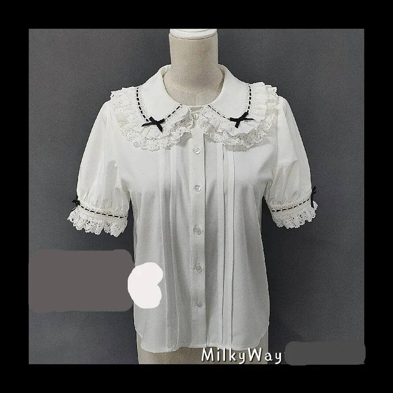 Milky Way~Peter Pan Collar Kawaii Lolita Blouse