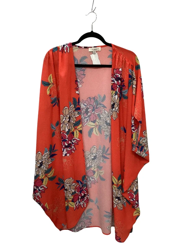 Kimono By Umgee In Red, Size: 1x